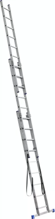 Лестница ЗУБР универсальная, трехсекционная со стабилизатором, 9 ступеней 38831-09 купить в Нягани