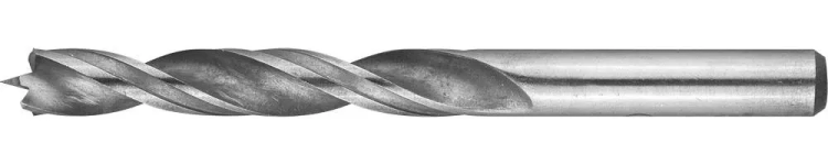 Сверло по дереву, двухленточное, спиральное, KRAFTOOL 29400-120-09, d=9x120мм 29400-120-09 купить в Нягани