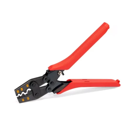 Пресс-клещи КВТ ПК-16у с матрицей для опрессовки неизолированных медных наконечников до 16 мм (64702) купить в Нягани