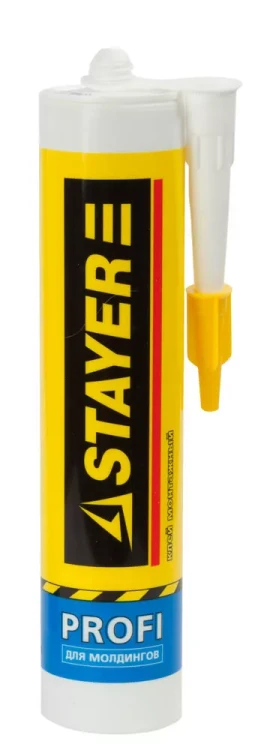 Клей монтажный STAYER Professional, для молдингов и панелей, 280мл 41327 купить в Нягани