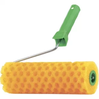 Валик "СТРУКТУРНЫЙ" поролоновый с ручкой, "горошек", 240 мм СИБРТЕХ 80238 купить в Нягани