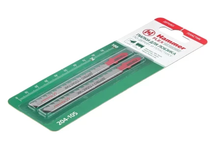 Пилки для лобзика HAMMER JG WD T101BRF (2шт.) купить в Нягани
