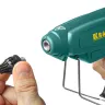 Пистолет клеевой (термоклеящий) "PRO", KRAFTOOL 06843-220-12, эл, двухкомп корпус, рабоч темп 193град, выход клея 1,2кг/час, d=12мм, 220Вт 06843-220-12 купить в Нягани