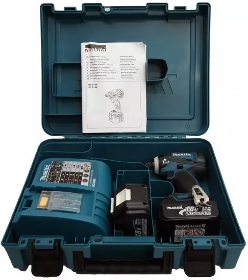 Аккумуляторная дрель -шуруповерт Makita DTD146RFE купить в Нягани