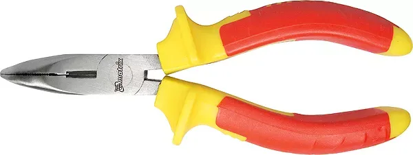 Длинногубцы изогнутые  Insulated 160мм двухкомпонентные рукоятки MATRIX PROFESSIONAL 17472 купить в Нягани