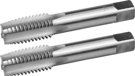 Комплект метчиков ЗУБР &quot;МАСТЕР&quot; ручных для нарезания метрической резьбы, М18 x 2,0, 2шт 4-28006-18-2.0-H2 купить в Нягани