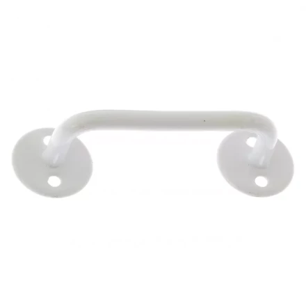 Ручка-скоба РС-80-3 белая 5штук  Металлист Россия 91590 купить в Нягани