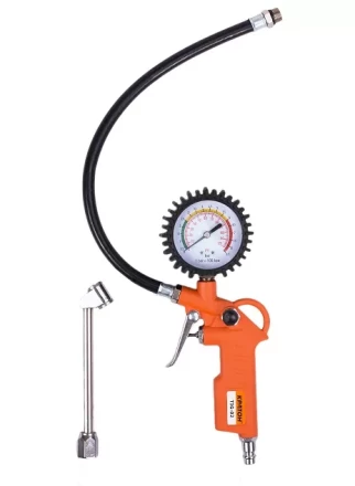 Пистолет для подкачки шин с манометром  TIG-02  Кратон 3 01 02 035 купить в Нягани