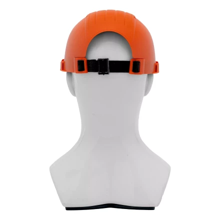 Каскетка защитная &quot;Стиль&quot;, пластиковая, оранжевая Сибртех 89169 купить в Нягани