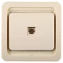 Розетка СВЕТОЗАР &quot;ГАММА&quot; телефонная одинарная, цвет бежевый SV-54117-B купить в Нягани