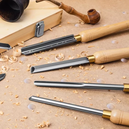 Набор профессиональных токарных резцов по дереву KRAFTOOL 18368 купить в Нягани
