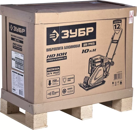 Виброплита бензиновая двигатель Honda ЗВПБ-10 ГХ серия ПРОФЕССИОНАЛ купить в Нягани