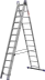 Лестницы алюминиевые трехсекционные серия ЭКСПЕРТ купить в Нягани