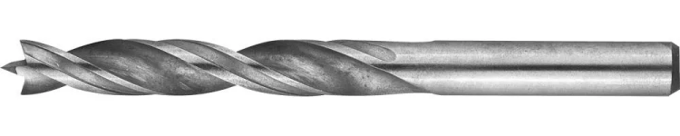 Сверло по дереву, двухленточное, спиральное, KRAFTOOL 29400-117-08, d=8x117мм 29400-117-08 купить в Нягани