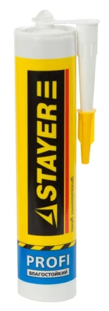 Клей монтажный STAYER Professional, влагостойкий, 280мл 41325 купить в Нягани