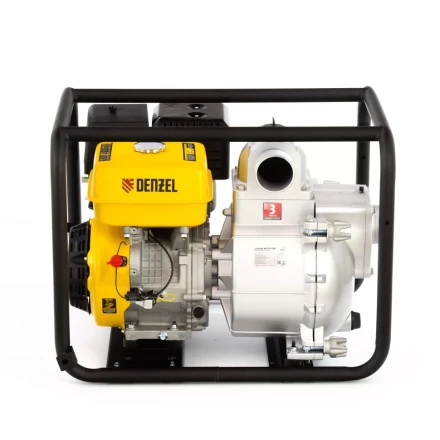 Мотопомпа бензиновая для грязной воды PX-80D, 15 л.с, 3&quot;, 1500 л/мин, глубина 8 м , напор 30 м Denzel 99204 купить в Нягани