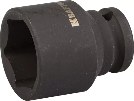 Торцовая головка KRAFTOOL &quot;INDUSTRIE QUALITAT&quot; ударная (1/2&quot;), FLANK, Cr-Mo, фосфатированная, 32 мм 27940-32_z01 купить в Нягани