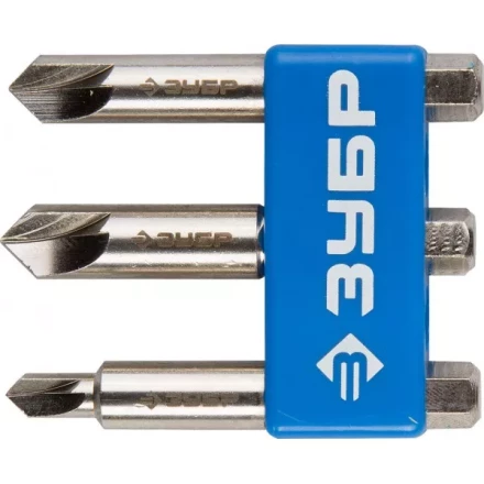 Набор ЗУБР &quot;ЭКСПЕРТ&quot;: Экстракторы поврежденного крепежа,для выкручивания крепежа с износом граней шлица до 95%,3 предм 26700-H3 купить в Нягани