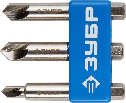 Набор ЗУБР &quot;ЭКСПЕРТ&quot;: Экстракторы поврежденного крепежа,для выкручивания крепежа с износом граней шлица до 95%,3 предм 26700-H3 купить в Нягани