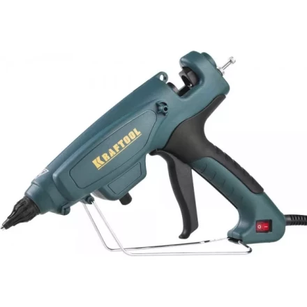 Пистолет клеевой (термоклеящий) &quot;PRO&quot;, KRAFTOOL 06843-300-12, электр, двухкомп корпус, регулятор темп, выход клея 1,5 кг/час, d=12мм, 300Вт 06843-300-12 купить в Нягани