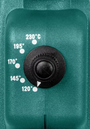 Пистолет клеевой (термоклеящий) &quot;PRO&quot;, KRAFTOOL 06843-300-12, электр, двухкомп корпус, регулятор темп, выход клея 1,5 кг/час, d=12мм, 300Вт 06843-300-12 купить в Нягани